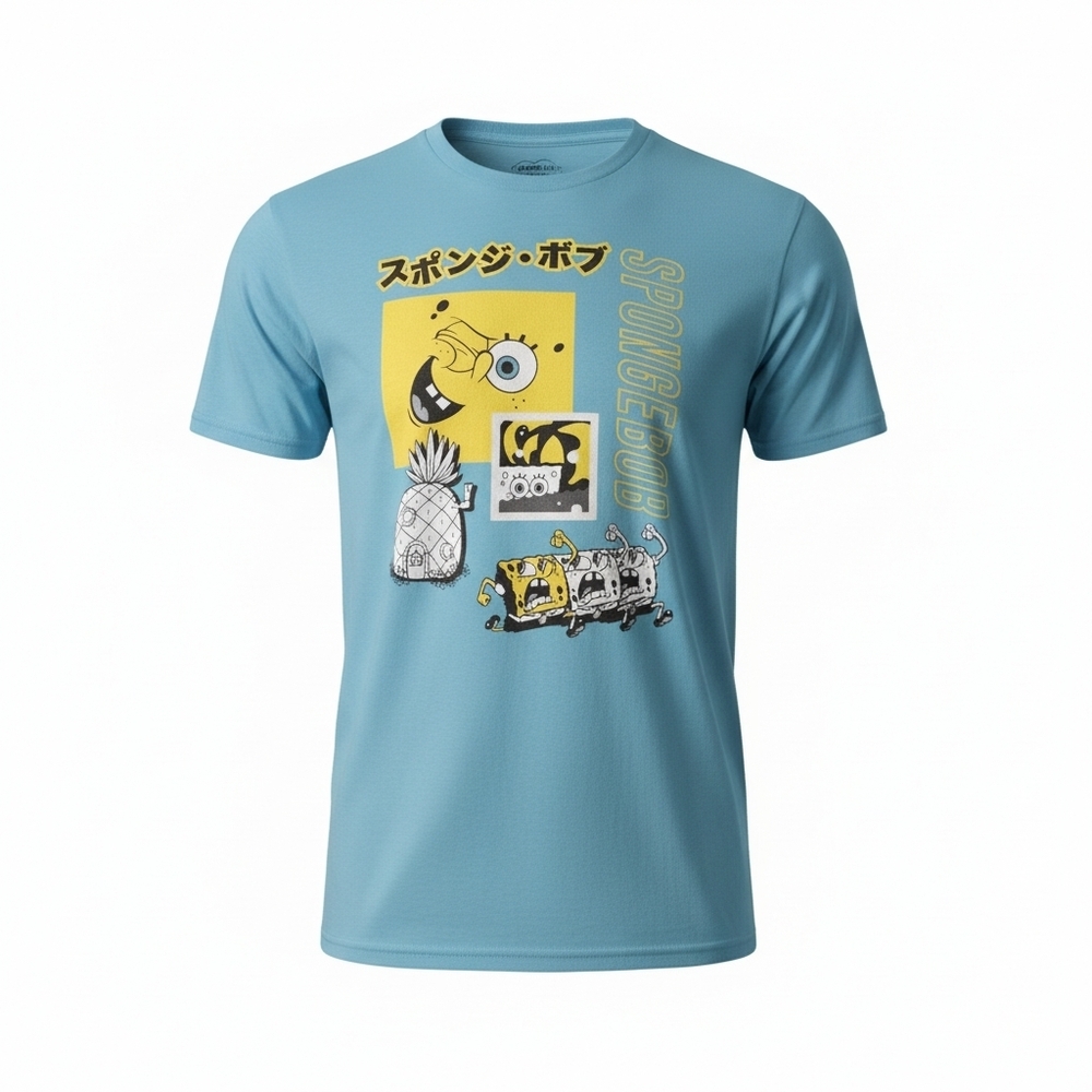 SpongeBob SquarePants Light Blue Tee